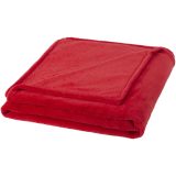 Vue 4 de Plaid Bay en polaire corail ultra douce