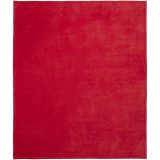 Vue 2 de Plaid Bay en polaire corail ultra douce
