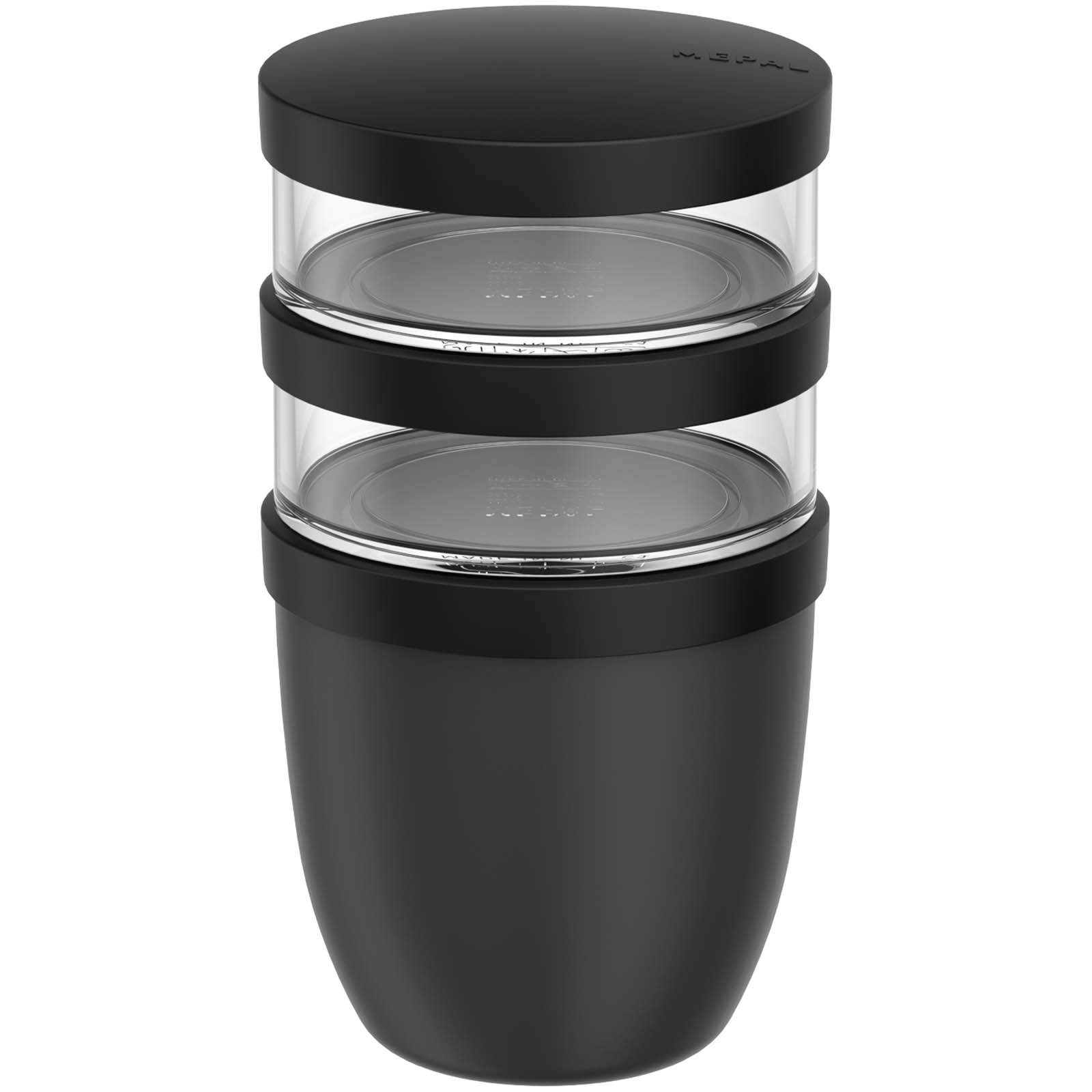 Pot repas Mepal Ellipse 3 pièces de 500 ml + 2 x 200 ml