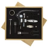 Vue 3 de Coffret à vin 9 pièces Malbick