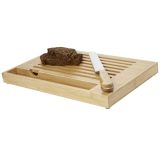 Vue 1 de Planche à découper en bambou Pao avec couteau