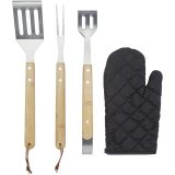 Vue 4 de Ensemble à barbecue Gril de 5 pièces