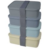 Vue 9 de Boîte à lunch Dovi en plastique recyclé 800 ml