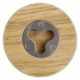 Vue 2 de Sous-verre en bois avec ouvre-bouteille Scoll