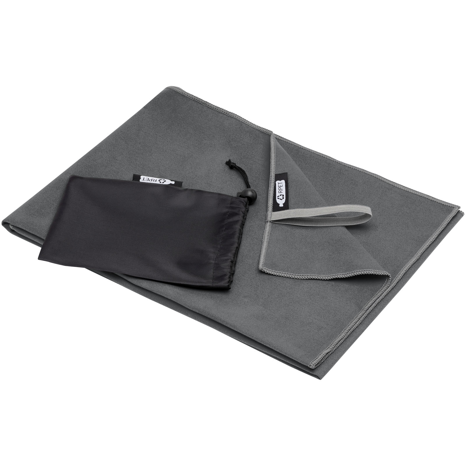 Serviette Pieter certifiée GRS ultra-légère et à séchage rapide 50 x 100 cm