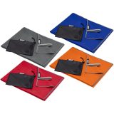 Vue 5 de Serviette Pieter certifiée GRS ultra-légère et à séchage rapide 50 x 100 cm
