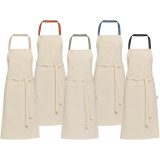Vue 10 de Tablier Nia en coton recyclé 200 g/m²