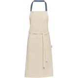 Vue 1 de Tablier Nia en coton recyclé 200 g/m²