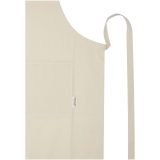 Vue 3 de Tablier Nia en coton recyclé 200 g/m²