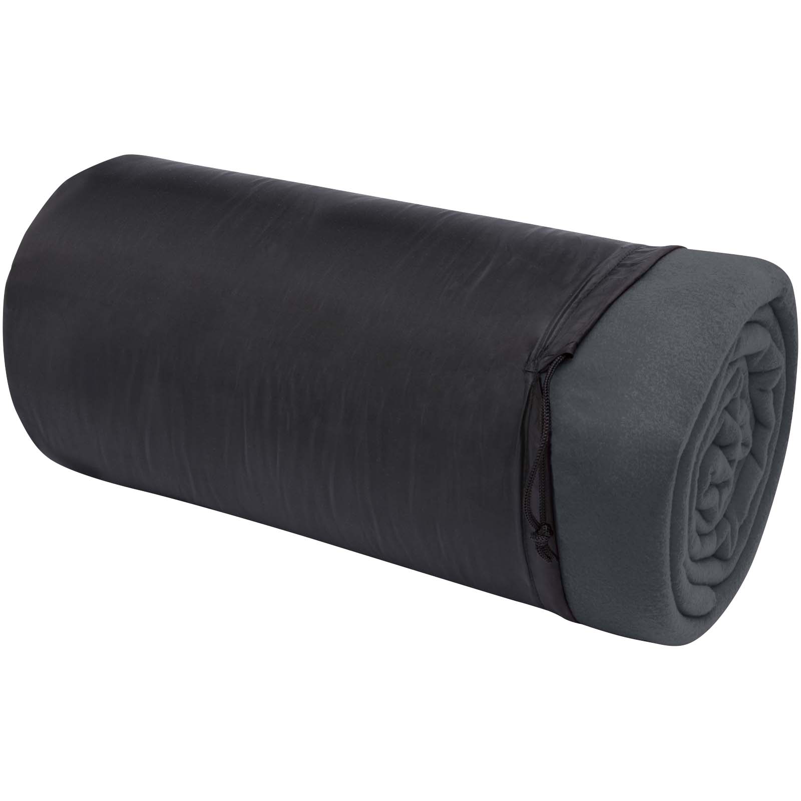 La couverture à carreaux unie Huggy est composée à 100 % de polaire 200 g/m², une matière douce et confortable qui fournit ra