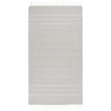 Vue 2 de Serviette de hammam Anna en coton 150 g/m² 100 x 180 cm