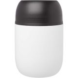 Vue 3 de Boîte-repas Supo en acier inoxydable recyclé à double paroi de 480 ml avec cuillère pliable