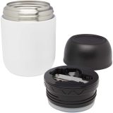 Vue 4 de Boîte-repas Supo en acier inoxydable recyclé à double paroi de 480 ml avec cuillère pliable