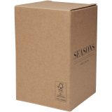 Vue 7 de Boîte-repas Supo en acier inoxydable recyclé à double paroi de 480 ml avec cuillère pliable