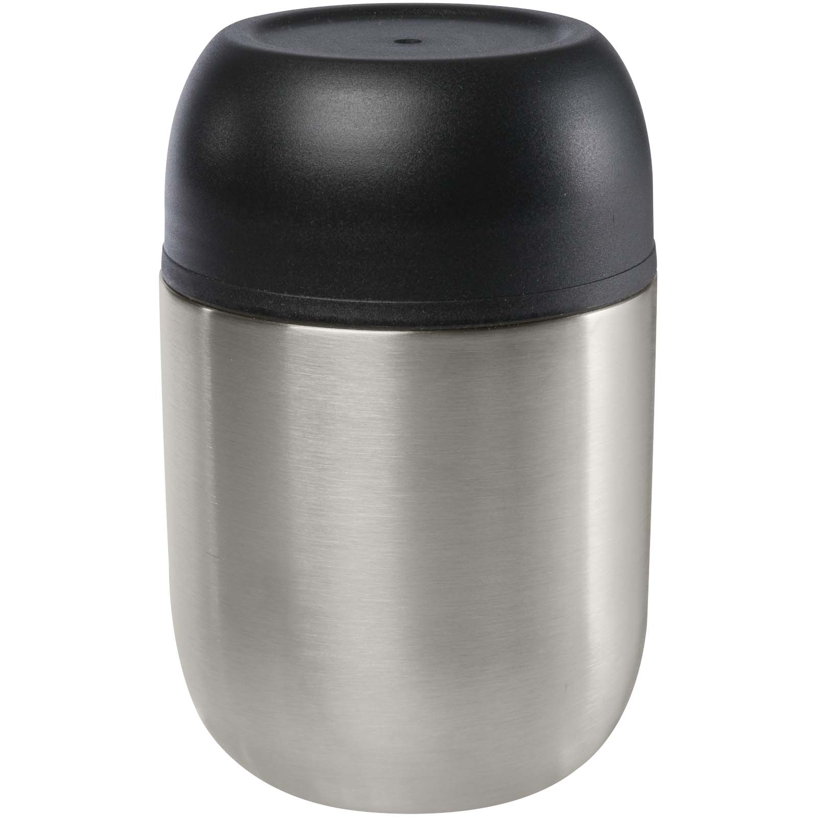 Boîte-repas Supo en acier inoxydable recyclé à double paroi de 480 ml avec cuillère pliable