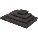 Vue 3 de Serviette en coton 450 g/m² 100x180 cm Evelyn
