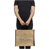Vue 6 de Grand sac shopping en jute Harry 25L