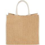 Vue 2 de Grand sac shopping en jute Harry 25L