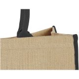 Vue 11 de Grand sac shopping en jute Harry 25L