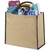 Vue 10 de Grand sac shopping en jute Harry 25L