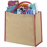 Vue 4 de Grand sac shopping en jute Harry 25L