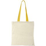Vue 2 de Sac coton Nevada 100 gr/m² avec poignées de couleur 7L
