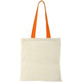 Vue 2 de Sac coton Nevada 100 gr/m² avec poignées de couleur 7L