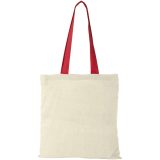 Vue 5 de Sac coton Nevada 100 gr/m² avec poignées de couleur 7L