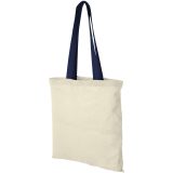 Vue 12 de Sac coton Nevada 100 gr/m² avec poignées de couleur 7L