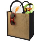 Vue 7 de Sac fourre-tout en jute Chennai 16L