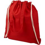 Vue 4 de Sac à dos en coton 240 g/m² avec cordon de serrage Eliza 6L