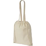 Vue 7 de Sac à dos en coton 240 g/m² avec cordon de serrage Eliza 6L