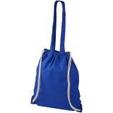 Vue 3 de Sac à dos en coton 240 g/m² avec cordon de serrage Eliza 6L