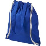 Vue 4 de Sac à dos en coton 240 g/m² avec cordon de serrage Eliza 6L