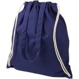 Vue 4 de Sac à dos en coton 240 g/m² avec cordon de serrage Eliza 6L
