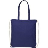 Vue 2 de Sac à dos en coton 240 g/m² avec cordon de serrage Eliza 6L