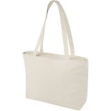 Vue 5 de Sac shopping zippé coton 320 g/m² Ningbo 15L