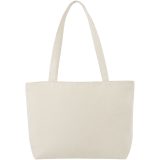 Vue 7 de Sac shopping zippé coton 320 g/m² Ningbo 15L