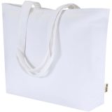 Vue 4 de Sac shopping zippé coton 320 g/m² Ningbo 15L