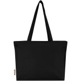 Vue 3 de Sac shopping zippé coton 320 g/m² Ningbo 15L