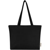 Vue 2 de Sac shopping zippé coton 320 g/m² Ningbo 15L