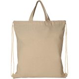 Vue 6 de Sac à dos recyclé 210 g/m² Pheebs avec cordon de serrage 6L