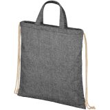 Vue 9 de Sac à dos recyclé 210 g/m² Pheebs avec cordon de serrage 6L