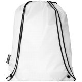 Vue 3 de Sac à dos RPET Oriole avec cordon de serrage 5L