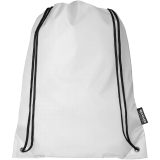 Vue 2 de Sac à dos RPET Oriole avec cordon de serrage 5L