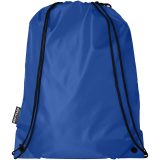 Vue 3 de Sac à dos RPET Oriole avec cordon de serrage 5L