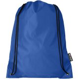 Vue 2 de Sac à dos RPET Oriole avec cordon de serrage 5L
