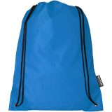 Vue 2 de Sac à dos RPET Oriole avec cordon de serrage 5L