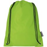Vue 2 de Sac à dos RPET Oriole avec cordon de serrage 5L