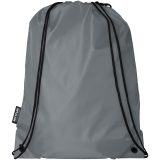 Vue 3 de Sac à dos RPET Oriole avec cordon de serrage 5L